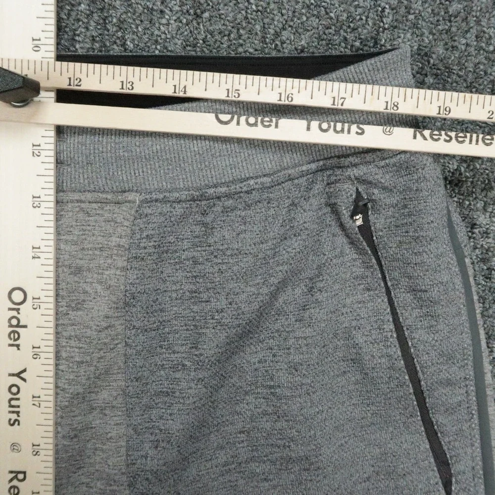 Lululemon Pants Mens XXL Gray Textured Tech Jogger Zip Pockets Tapered 2XL